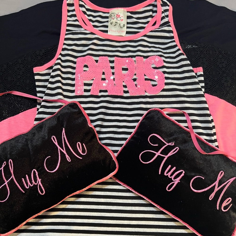 Paris Dress and Pillows